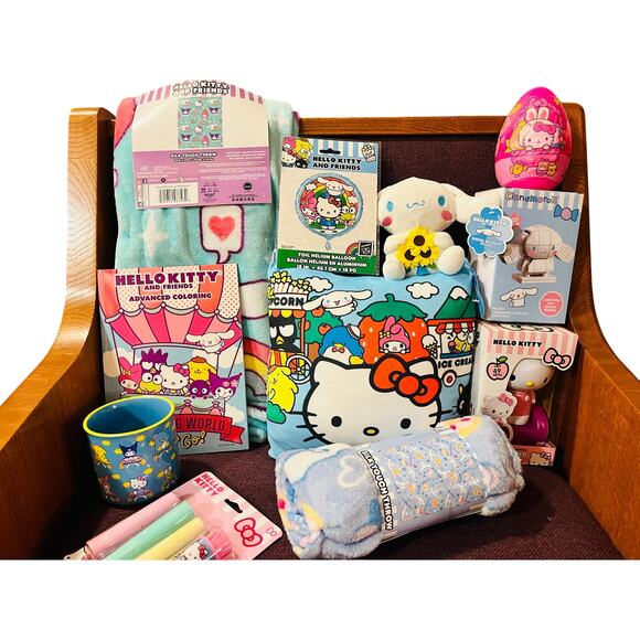 Hello kitty adorable Easter Bundle 40 by 50 hello friendship small cinnamoroll - Picture 2 of 3